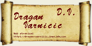 Dragan Varničić vizit kartica